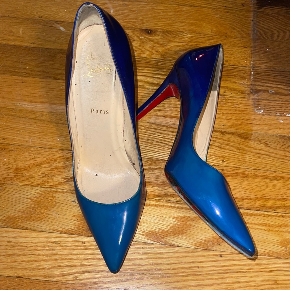 Authenthic Ombré Louboutin Pigalle Heels